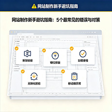 泰州建站-网站制作新手避坑指南：5个最常见的错误与对策