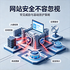 泰州建站-网站安全不容忽视：常见威胁与基础防护策略