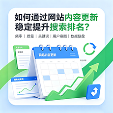 高港建站-如何通过网站内容更新稳定提升搜索排名？
