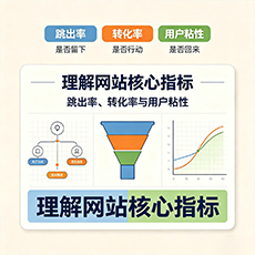 泰州建站-理解网站核心指标：跳出率、转化率与用户粘性